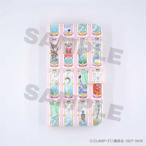 『カードキャプターさくら クリアカード編』手帳型スマホケース B.カード